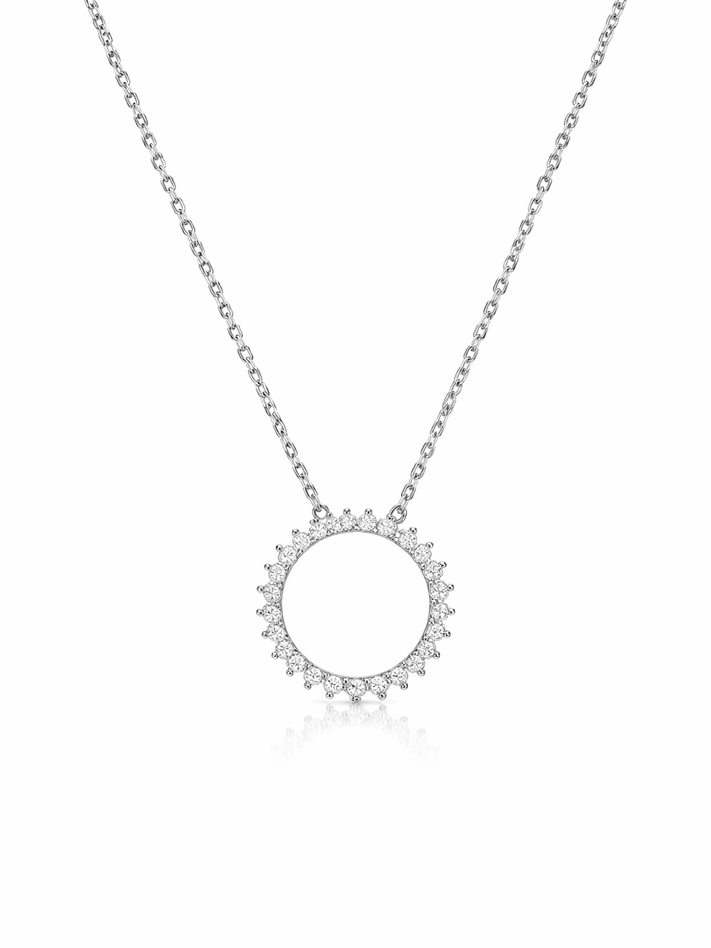 colier circle Colier Argint Circle - imagine 1