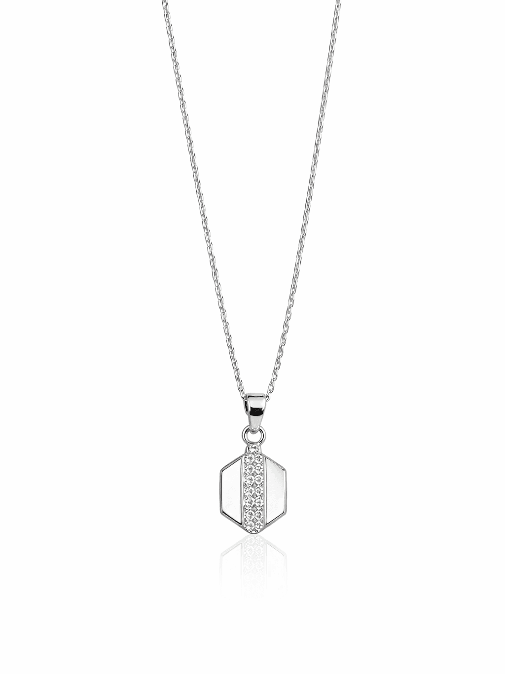 wedwedwedwdewdwed Colier Argint Cora - imagine 1