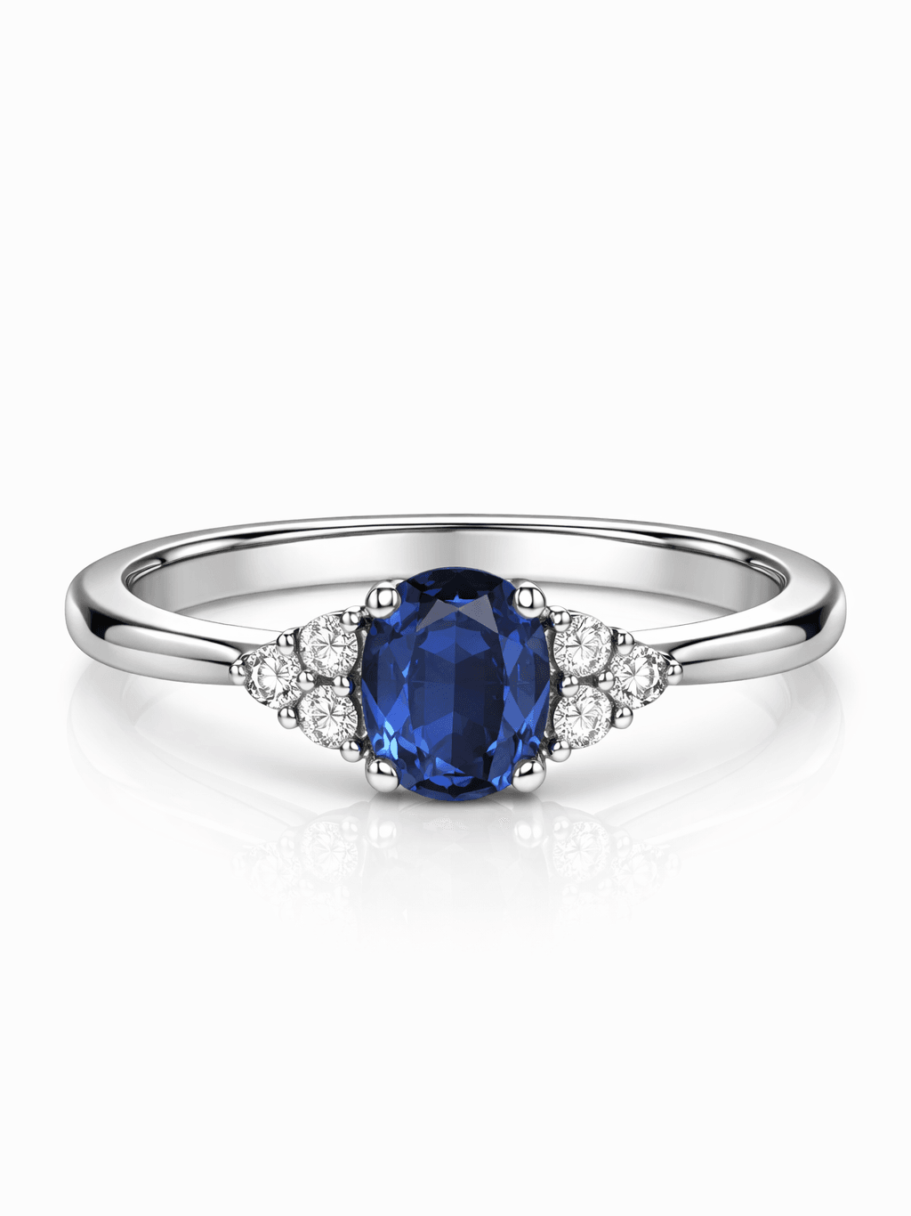 inel blue margot Inel Argint Blue Margot - imagine 1