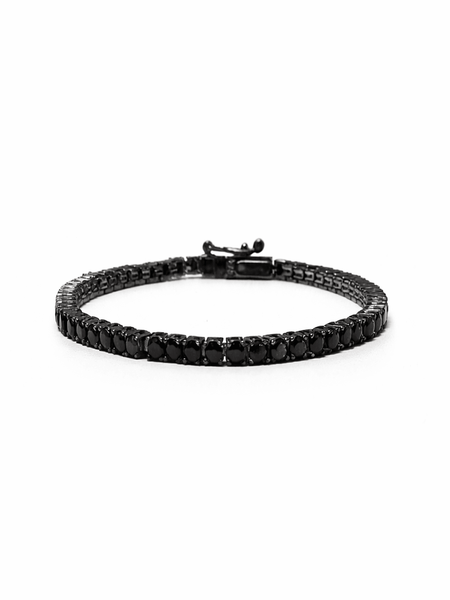 bratara tennis full black Bratara Argint Tennis Full Black - imagine 1