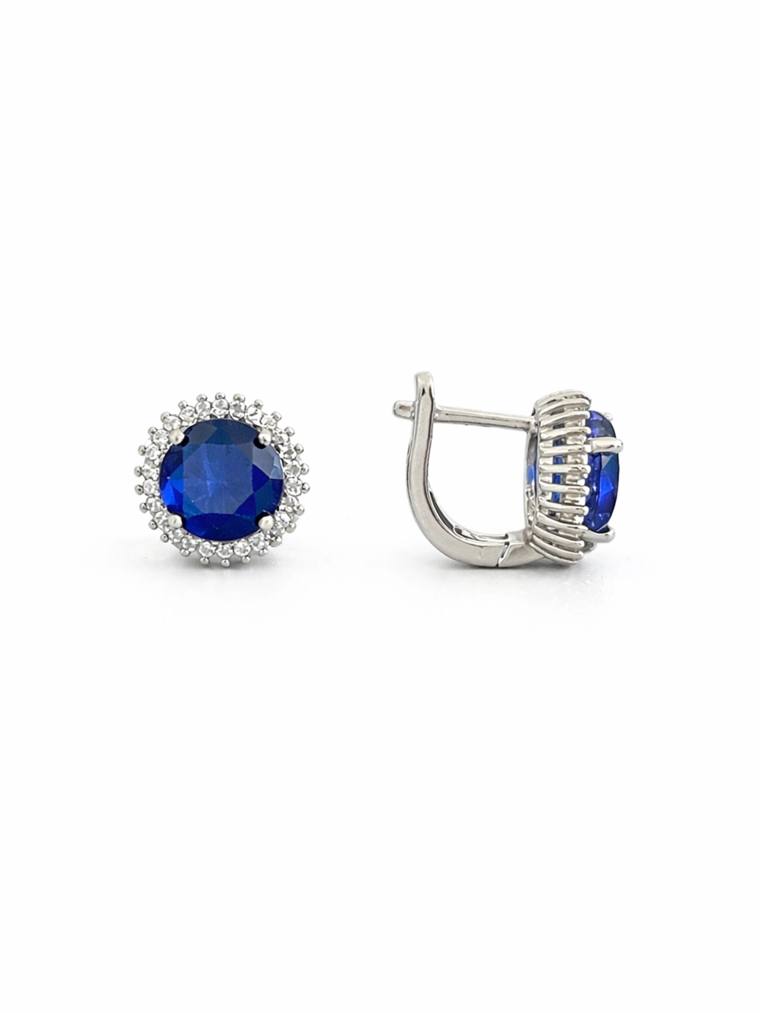 cercei argint blue paloma Cercei Argint Blue Paloma - imagine 1