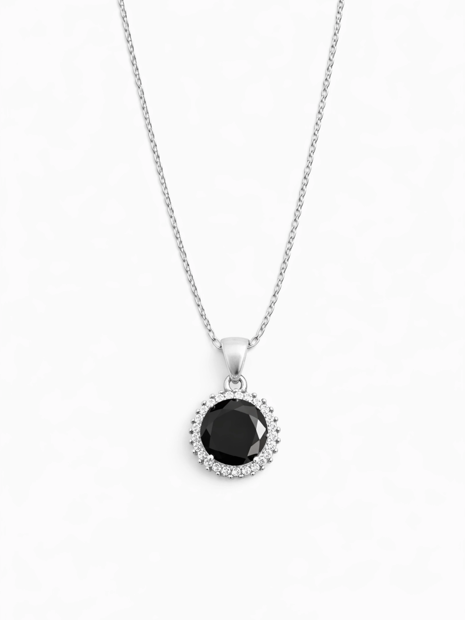 colier black paloma Colier Argint Black Paloma - imagine 1