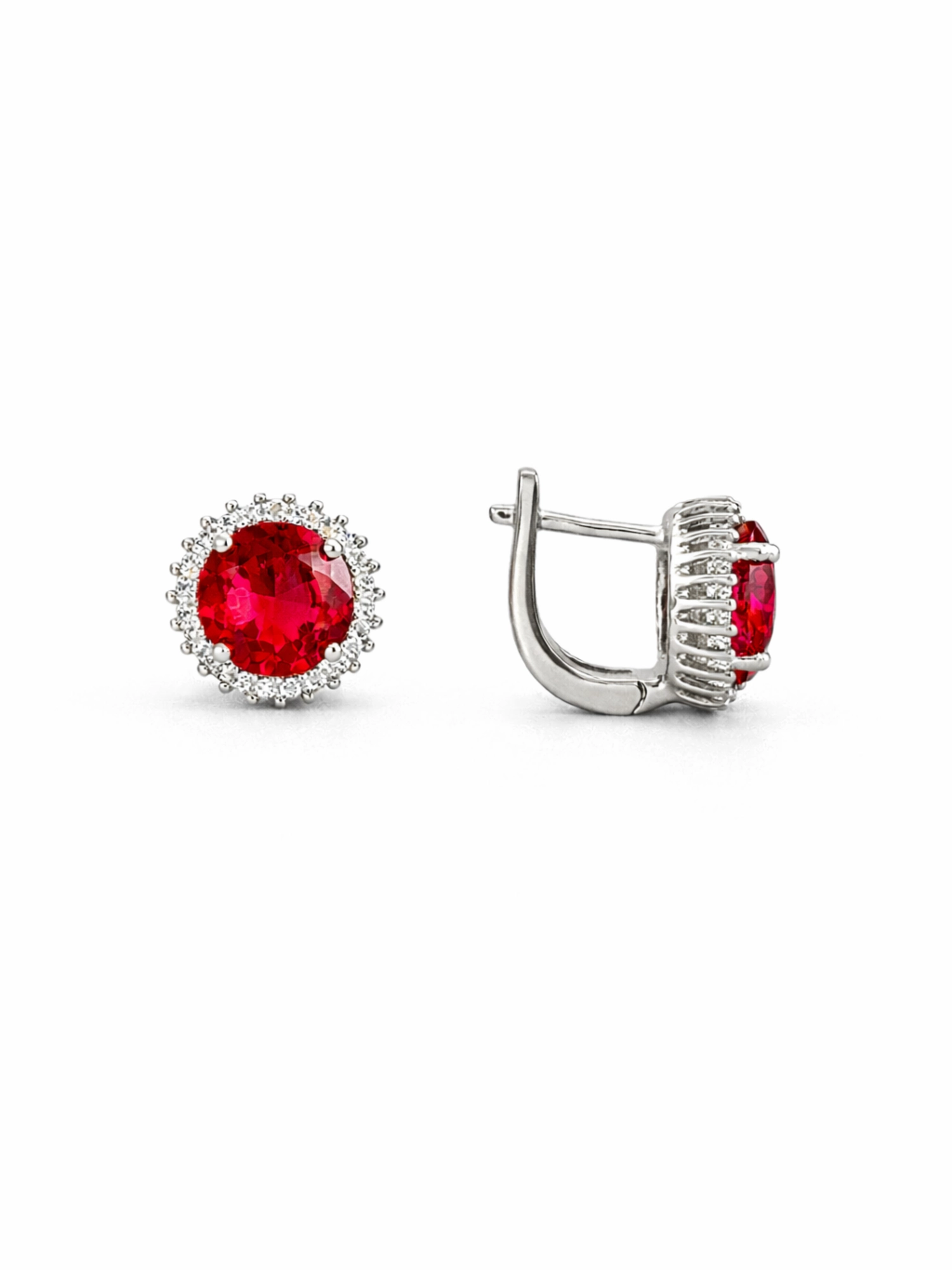 red paloma Cercei Argint Red Paloma - imagine 1